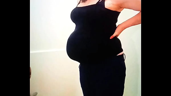 Jassica kurvige BBW liebt Ludwig PAWG-Duschen POV schwanger Gewichtszunahme kurvige Mollige