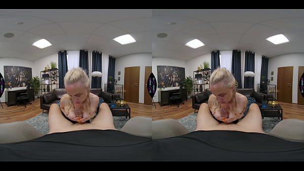 Geile alte Oma, Cougar, Gilf, Titjob – 360 VR Sex, Cum Eater Oma